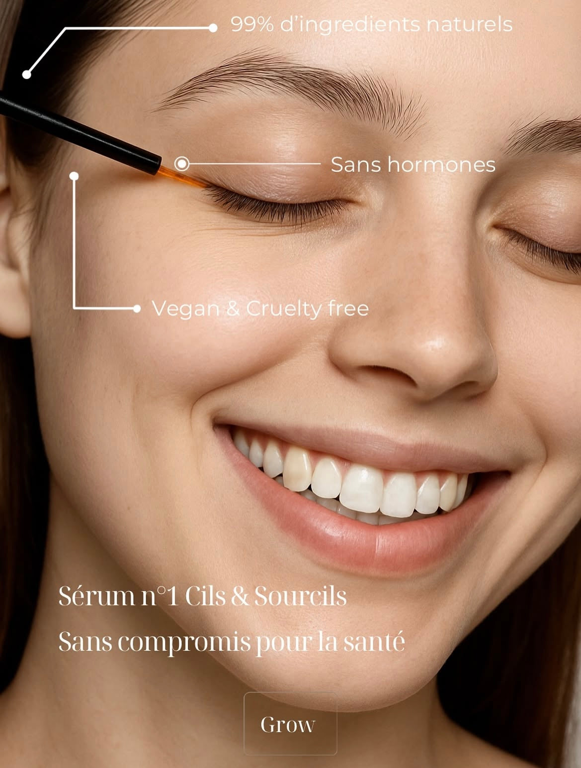 Sérum n°1 Cils & Sourcils - Cure de 2 mois Grow
